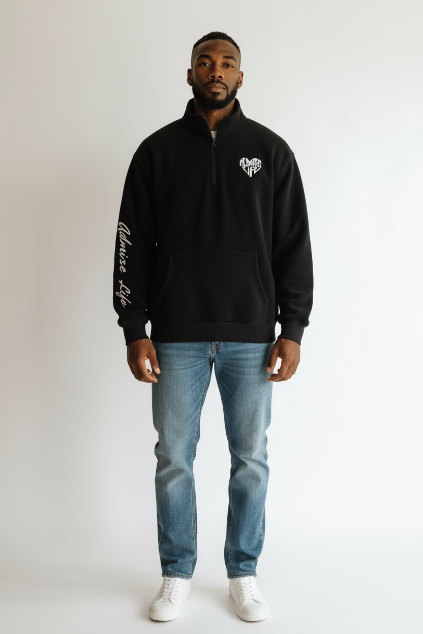 Admire Life™ Essential Quarter-Zip – Admire Life The Brand