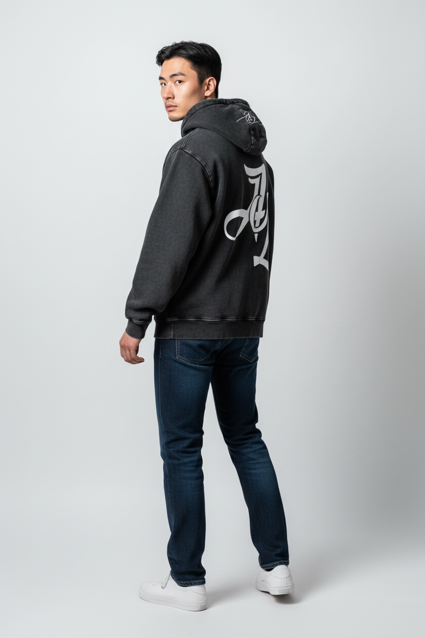 Admire Life™ Vintage Wash Oversized Hoodie