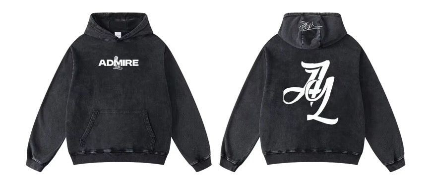 Admire Life™ Vintage Wash Oversized Hoodie