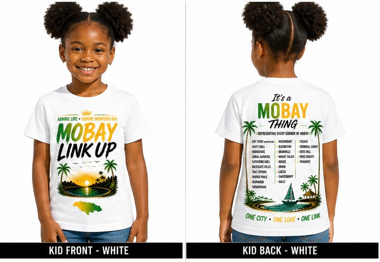 MOBAY LINK UP OFFICIAL SHIRTS (KIDS)