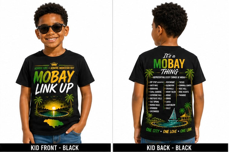 MOBAY LINK UP OFFICIAL SHIRTS (KIDS)