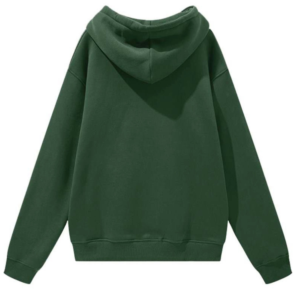 LuxeThread Unisex Heavyweight Cotton Hoodie "Love the Life You Live"